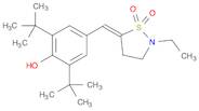 Phenol, 2,6-bis(1,1-dimethylethyl)-4-[(E)-(2-ethyl-1,1-dioxido-5-isothiazolidinylidene)methyl]-