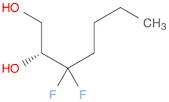 1,2-Heptanediol, 3,3-difluoro-, (R)- (9CI)