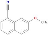 1-Naphthalenecarbonitrile, 7-methoxy-