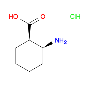 Cyclohexanecarboxylic acid, 2-amino-, hydrochloride (1:1), (1R,2S)-