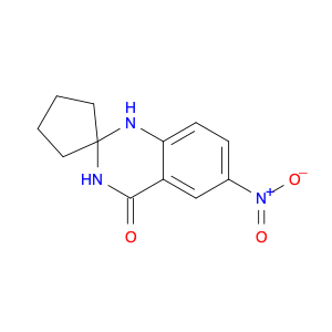 Spiro[cyclopentane-1,2'(1'H)-quinazolin]-4'(3'H)-one, 6'-nitro-