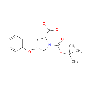 1,2-Pyrrolidinedicarboxylic acid, 4-phenoxy-, 1-(1,1-dimethylethyl) ester, (2R-cis)- (9CI)