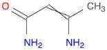 2-Butenamide, 3-amino-