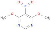 Pyrimidine, 4,6-dimethoxy-5-nitro-