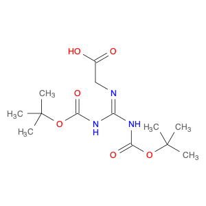 Glycine, N-[bis[[(1,1-dimethylethoxy)carbonyl]amino]methylene]-