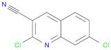 3-Quinolinecarbonitrile, 2,7-dichloro-