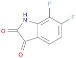 1H-Indole-2,3-dione, 6,7-difluoro-