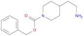 1-Piperidinecarboxylic acid, 4-(2-aminoethyl)-, phenylmethyl ester