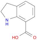 1H-Indole-7-carboxylic acid, 2,3-dihydro-