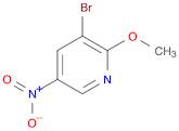 Pyridine, 3-bromo-2-methoxy-5-nitro-