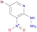 Pyridine, 5-bromo-2-hydrazinyl-3-nitro-