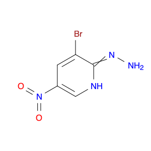 Pyridine, 3-bromo-2-hydrazinyl-5-nitro-