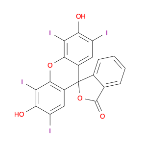 Spiro[isobenzofuran-1(3H),9'-[9H]xanthen]-3-one, 3',6'-dihydroxy-2',4',5',7'-tetraiodo-