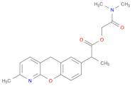 5H-[1]Benzopyrano[2,3-b]pyridine-7-acetic acid, α,2-dimethyl-, 2-(dimethylamino)-2-oxoethyl ester