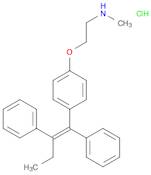 Ethanamine, 2-[4-[(1Z)-1,2-diphenyl-1-buten-1-yl]phenoxy]-N-methyl-, hydrochloride (1:1)