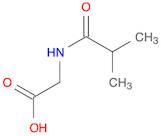 Glycine, N-(2-methyl-1-oxopropyl)-