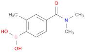 Boronic acid, [4-[(dimethylamino)carbonyl]-2-methylphenyl]- (9CI)