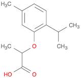 Propanoic acid, 2-[5-methyl-2-(1-methylethyl)phenoxy]-