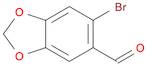 1,3-Benzodioxole-5-carboxaldehyde, 6-bromo-