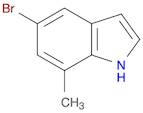 1H-Indole, 5-bromo-7-methyl-