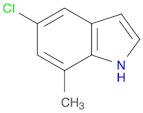 1H-Indole, 5-chloro-7-methyl-