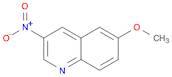 Quinoline, 6-methoxy-3-nitro-