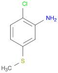 Benzenamine, 2-chloro-5-(methylthio)-