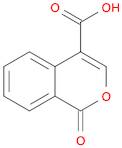 1H-2-Benzopyran-4-carboxylic acid, 1-oxo-