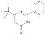 4(3H)-Pyrimidinone, 2-phenyl-6-(trifluoromethyl)-