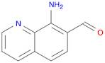 7-Quinolinecarboxaldehyde, 8-amino-