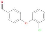 Benzaldehyde, 4-(2-chlorophenoxy)-