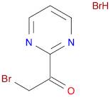 Ethanone, 2-bromo-1-(2-pyrimidinyl)-, hydrobromide (1:1)