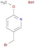 Pyridine, 5-(bromomethyl)-2-methoxy-, hydrobromide (1:1)