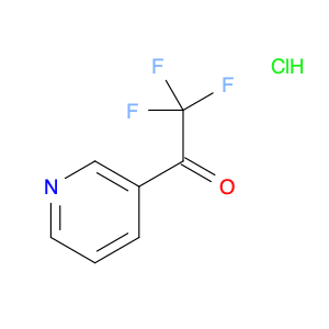 Ethanone, 2,2,2-trifluoro-1-(3-pyridinyl)-, hydrochloride (1:1)