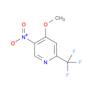 Pyridine, 4-methoxy-5-nitro-2-(trifluoromethyl)-