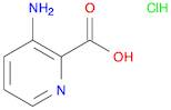 2-Pyridinecarboxylic acid, 3-amino-, hydrochloride (1:1)