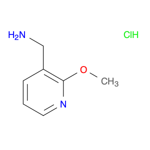 3-Pyridinemethanamine, 2-methoxy-, hydrochloride (1:1)