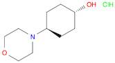 Cyclohexanol, 4-(4-morpholinyl)-, hydrochloride (1:1), trans-