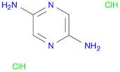 2,5-Pyrazinediamine, hydrochloride (1:2)