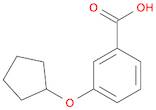 Benzoic acid, 3-(cyclopentyloxy)-