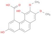 4-Phenanthrenecarboxylic acid, 2,5-dihydroxy-6,7-dimethoxy-