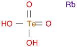 Telluric acid (H2TeO4), rubidium salt (1:2)