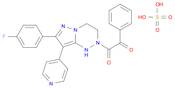 1,2-Ethanedione, 1-[7-(4-fluorophenyl)-3,4-dihydro-8-(4-pyridinyl)pyrazolo[5,1-c][1,2,4]triazin-...