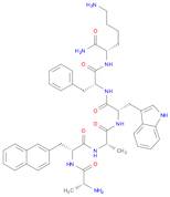 L-Lysinamide, D-alanyl-3-(2-naphthalenyl)-D-alanyl-L-alanyl-L-tryptophyl-D-phenylalanyl-