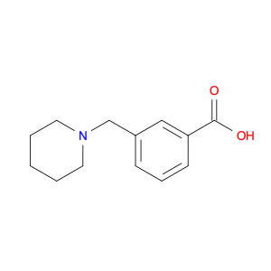 Benzoic acid, 3-(1-piperidinylmethyl)-