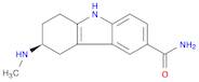 1H-Carbazole-6-carboxamide, 2,3,4,9-tetrahydro-3-(methylamino)-, (3S)-