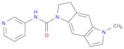 Benzo[1,2-b:4,5-b']dipyrrole-1(2H)-carboxamide, 3,5-dihydro-5-methyl-N-3-pyridinyl-