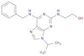 Ethanol, 2-[[9-(1-methylethyl)-6-[(phenylmethyl)amino]-9H-purin-2-yl]amino]-