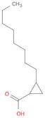 Cyclopropanecarboxylic acid, 2-octyl-