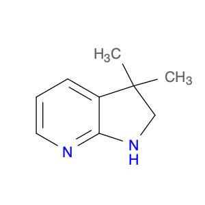 1H-Pyrrolo[2,3-b]pyridine, 2,3-dihydro-3,3-dimethyl-